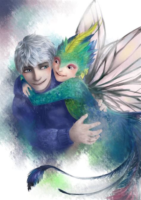 Jack Frost And Toothiana Awesome Drawing I Like These Two Together More Than Jack And Elsa