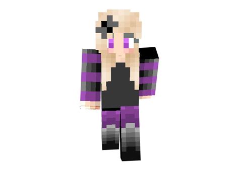 Gothic Purple Skin For Minecraft Girls Uk