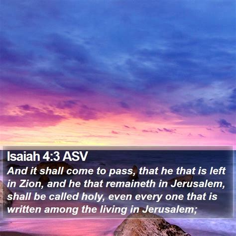 Isaiah 43 Asv And It Shall Come To Pass That He That Is Left