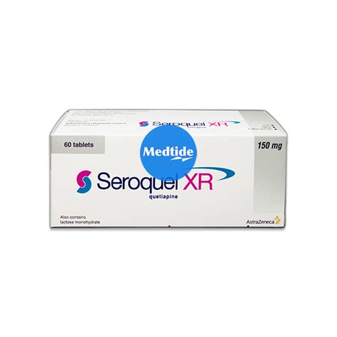 quetiapine seroquel xr 150 mg 60 tablets box medtide