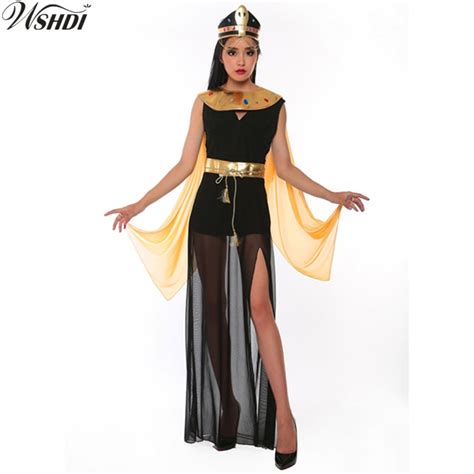 Deluxe Egyptian Queen Of The Pyramids Cleopatra Dress Adult Womens