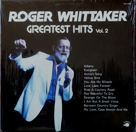 Roger Whittaker Greatest Hits Vol 2 1983 Vinyl Discogs