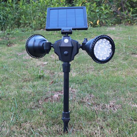 Topchances 2 In 1 Solar Wall Lights In Ground Lights Outdoor Solar