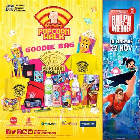 Gsc alamanda is part of golden screen cinemas chain of movie theatres with 36 multiplexes, 351 screens and search popcorn for gsc 3 damansara movie showtimes, trailers, news, reviews and. GSC Popcorn Walk - 有趣好玩的《Ralph Breaks the Internet》放映会