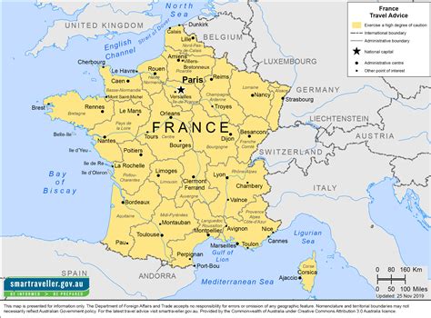 Tourist Map Of Germany And France