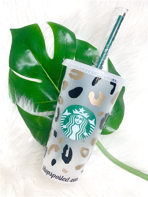 Starbucks Gold & Black Leopard cup in 2020 | Starbucks gold, Starbucks, Starbucks cups