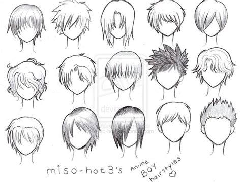 Anime guy hair. | Drawing Ideas | Pinterest | Guy hair ...