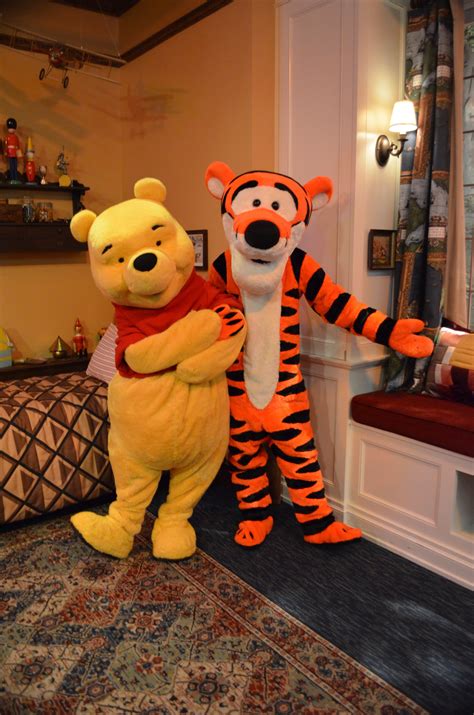 Winnie The Pooh And Tigger In Christopher Robins Bedroom Whinnie