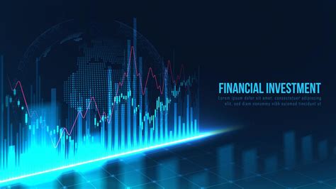 Global Financial Investment Chart Graphic Concept 1228053 Vector Art At