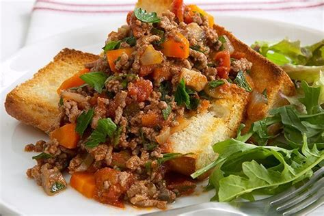 Bolognese, chilli con carne, meatballs. Savoury mince