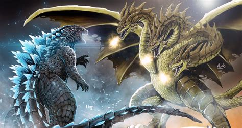 Godzilla Vs King Ghidorah By Doomguy26 On Deviantart