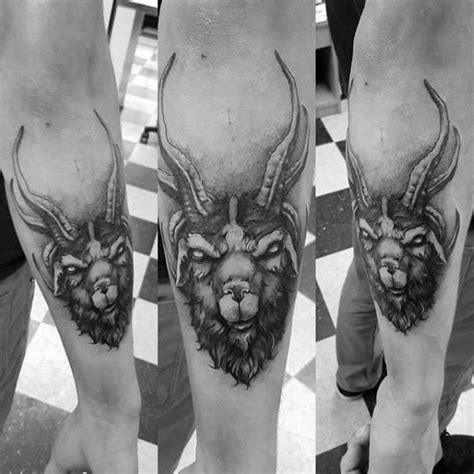 See more ideas about tattoos, ram tattoo, body art tattoos. 100 Goat Tattoo Designs For Men - Ink Ideas With Horns