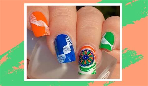 Tricolour Nail Art Designs For Independence Day 2020 Be Beautiful India
