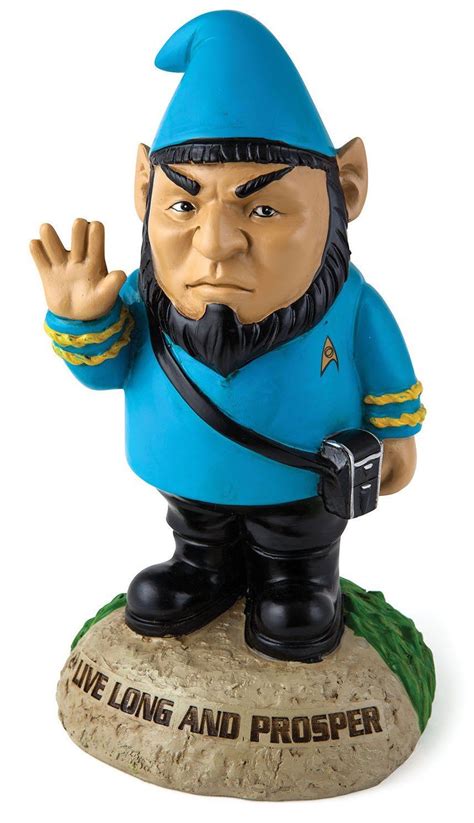 Bigmouth Inc Officially Licensed Star Trek Spock Gnome Statue Funny