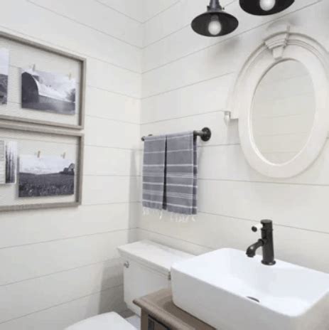 diy-shiplap-walls-bathroom-1 - Rustic Passion By Allie Blog