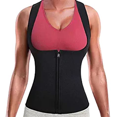 Wholesale Women Neoprene Zipper Suit Waist Trainer Vest For Weightloss