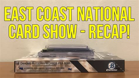 Check spelling or type a new query. The 2017 East Coast National Card Show - Recap! - YouTube