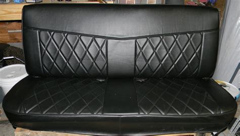 47 87 Chevy Truck Diamond Pleat Bench Seat Covers