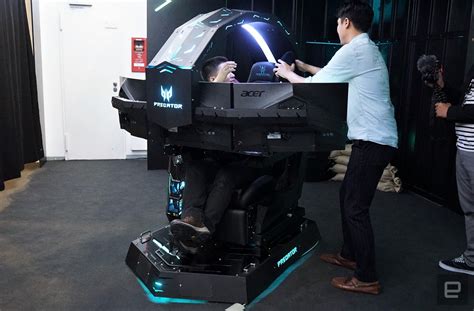 Let's be realistic, this computer chair/desk is all about gaming. Take A Closer Look At Acer's Predator Thronos, The God Of ...