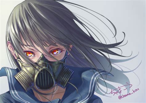 Coolest Anime With Face Mask Wallpapers Wallpaper Cave