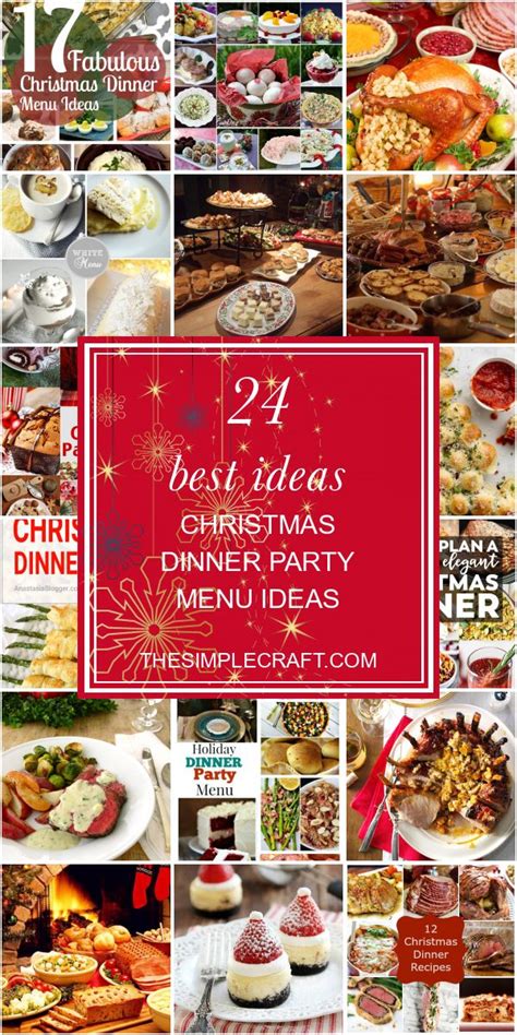 While traditional christmas dinner food is fine, we like to try new menu ideas every year. 24 Best Ideas Christmas Dinner Party Menu Ideas | Dinner party menu, Christmas dinner party ...