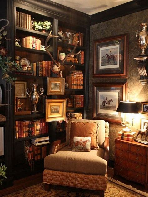 38 The Top Home Library Design Ideas With Rustic Style Home Library