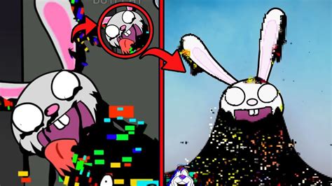 References In Pibby Vs New Corrupted Glitch Bunbun X Fnf Come And