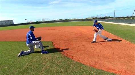 First Base Drills Fundamentals Of First Base Series By Img Academy