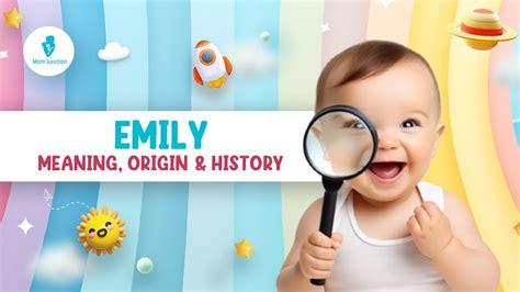 Emily Name Meaning Origin And History Baby Girl Names Youtube