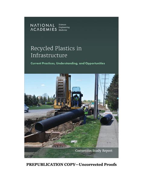 Front Matter Recycled Plastics In Infrastructure Current Practices