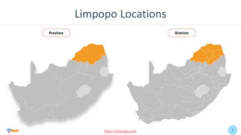Limpopo Map Of South Africa Ofo Maps