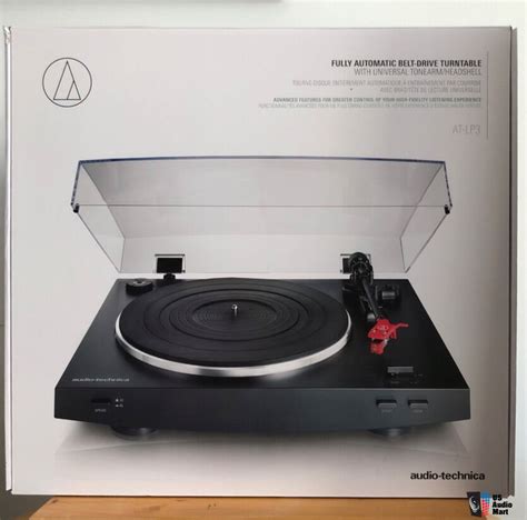 Audio Technica At Lp3 Fully Automatic 2 Speed Belt Drive Stereo