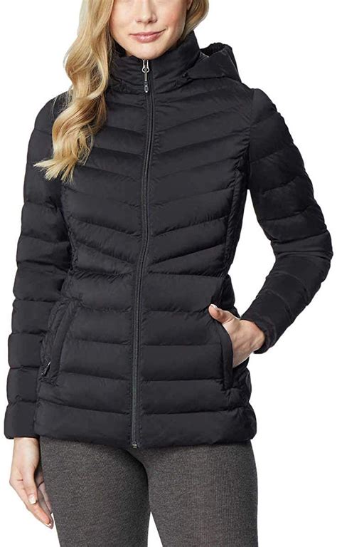 32 Degrees 32 Degrees Heat Womens Hooded 4 Way Stretch Jacket