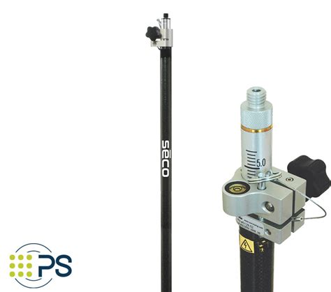 Seco Robotic Surveying Prism Pole For Trimble Carbon Fiber Tlv Lock