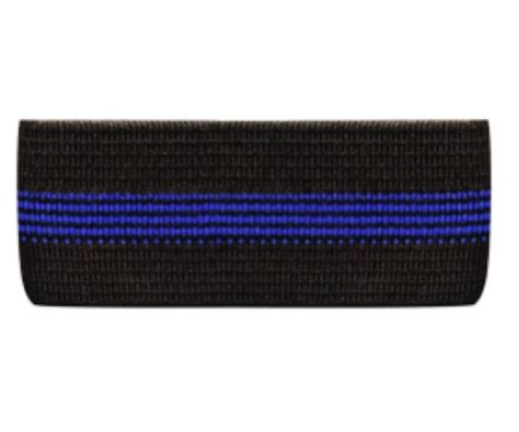 Mourning Band With Blue Line