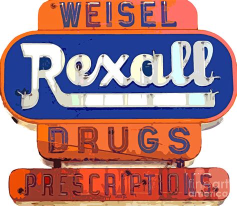 Rexall Drugs Painting By David Lloyd Glover Pixels