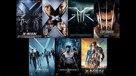 Nicole Thompson Nicolet0067 Movie Collection X Men Movie Covers