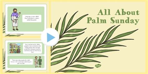 What Is Palm Sunday Powerpoint