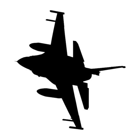 Premium Vector Silhouette Of Fighter Jet Vector