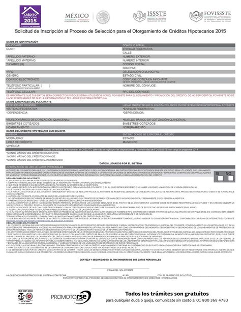 Como Llenar La Solicitud De Credito Infonavit Mide