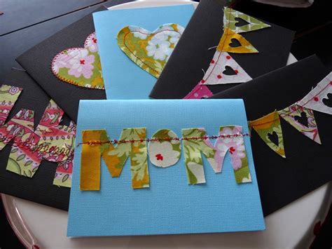 Scrunching up the tissue paper flowers and dunking them in glue is messy, but also great fun and they're sure to have a fabulous time getting mucky, while making a beautiful card at the same time! simple handmade mother's day cards