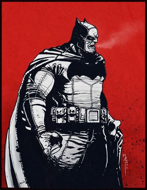 Frank Miller Batman Batman Frank Miller Frank Miller Art Comic Book
