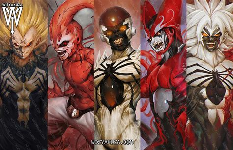 Symbiotes Venom X Dbz By Wizyakuza Image Abyss