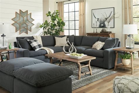 Savesto Charcoal Sectional In 2020 Modular Sectional Sofa Grey Couch