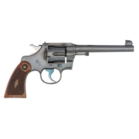 Colt Officers Model Target Revolver Cowans Auction