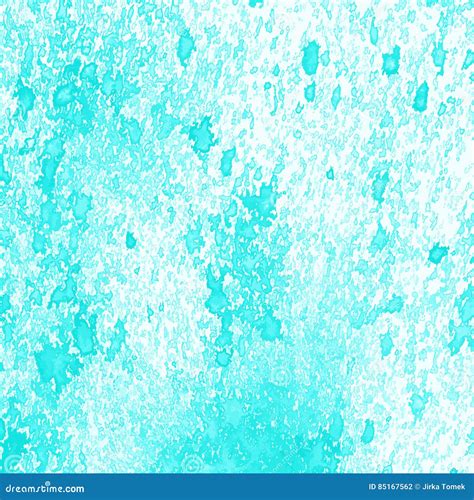 Vector Background Turquoise Watercolor Splash Stock Vector