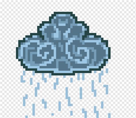Rain Pixel Art Rain Cloud Rectangle Desktop Wallpaper 920x800