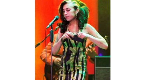 Amy Winehouse Dress Worn During Her Final Stage Performance Sells For