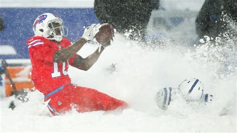 Buffalo Bills Snow Game Photos Vs Indianapolis Colts