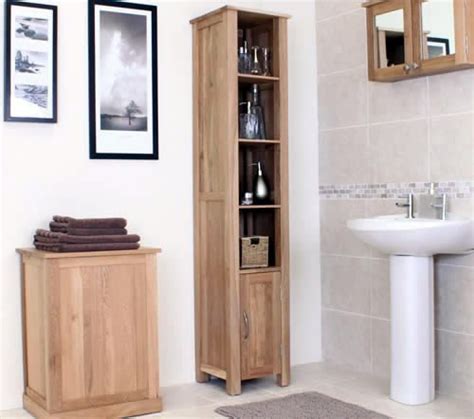 Bathrooms storage helps in organizing your sanitary products in an organized manner so that you. OAK Bathroom Storage Cabinet - Home Furniture Design